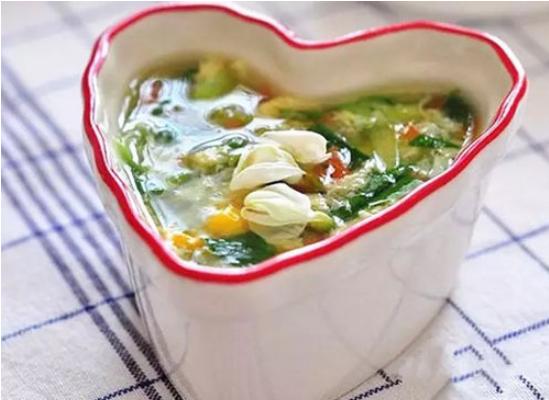 槐花汤的做法 家常做槐花汤怎么简单又好吃